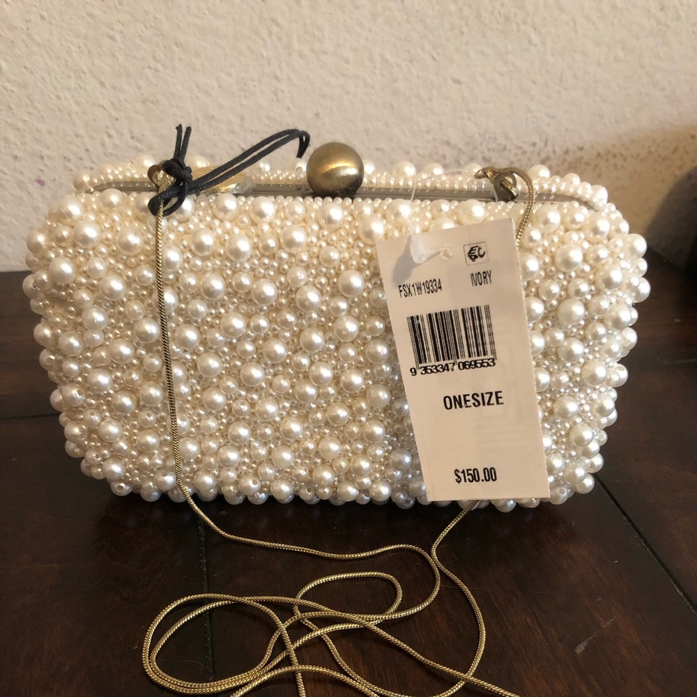 Faux Pearl-Embellished